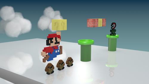 Mario Bros 8Bit preview image
